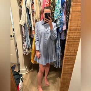 Button up shirt dress